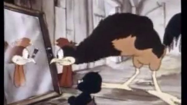 DINKY DUCK CARTOON - The Orphan Duck