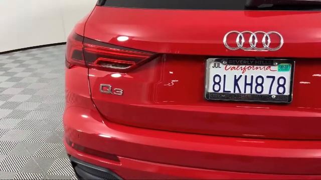 2019 Audi Q3 2.0 TFSI S line Premium Plus quattro Beverly Hills Los Angeles West Hollywood Studi смотреть онлайн