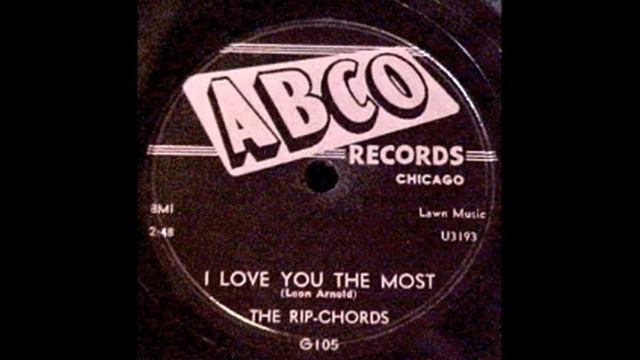 The Rip Chords - I Love You The Most 78 rpm! смотреть онлайн