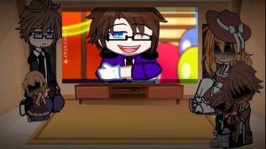 Past Aftons react to their Future || William Afton || 4/4