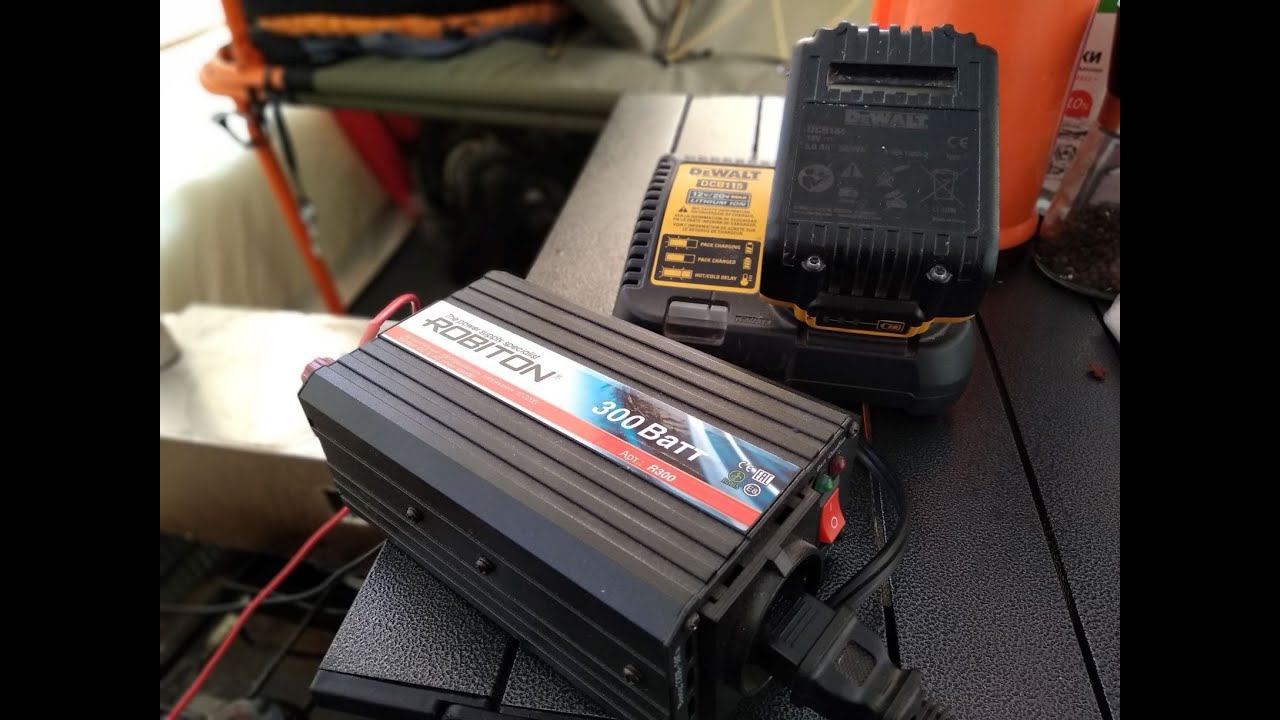 Как зарядить аккумулятор шуруповерта на рыбалке. смотреть онлайн