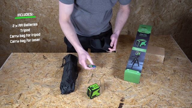 Imex LG2S Mini Green Laser Level смотреть онлайн