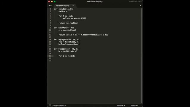 8. Búsqueda Hash en Python смотреть онлайн