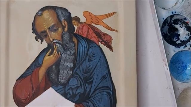 Простые правила работы с красками. Иконопись. смотреть онлайн