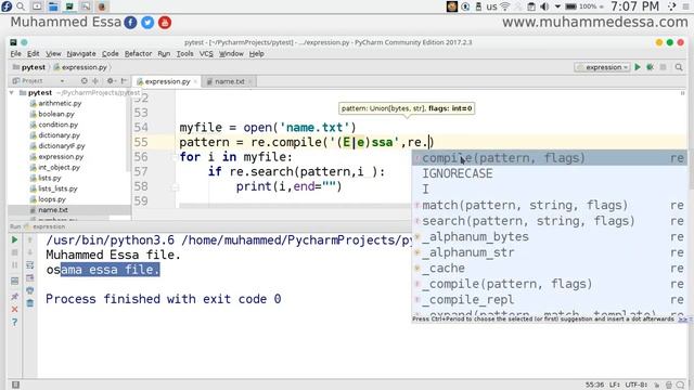 24 Python 3 Regular expression смотреть онлайн