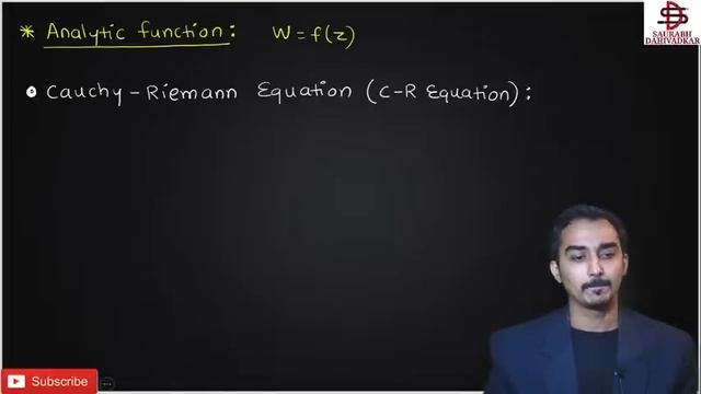 COMPLEX VARIABLES | COMPLEX ANALYSIS | S-1 | ENGINEERING MATHS | MATHS-3 | SAURABH DAHIVADKAR смотреть онлайн
