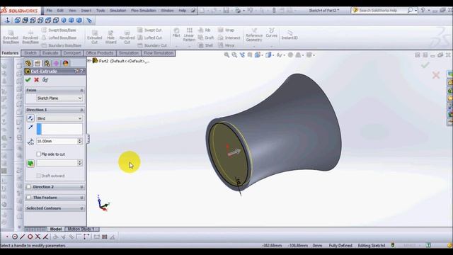Tutorial Solidworks - Exemplul 23. смотреть онлайн