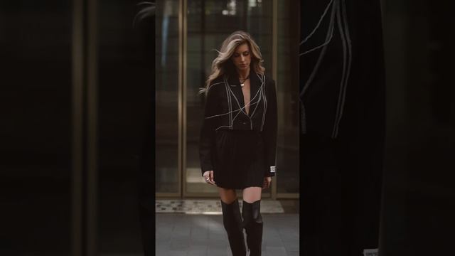 ТВОЙ ИДЕАЛЬНЫЙ ОБРАЗ ? Черный жакет и плиссированная юбка Https://specificastore.com