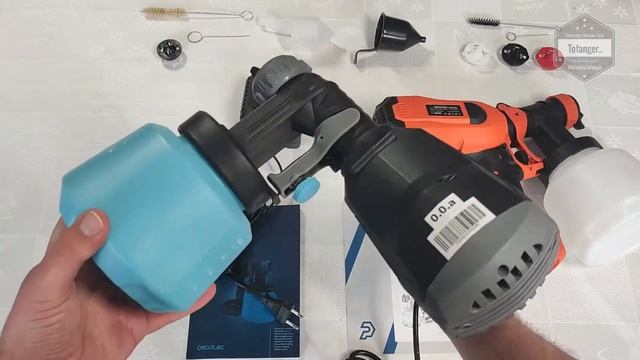 CECORAPTOR Perfect Color 4020 Ultra VS Prostormer PSASG1000 Paint Sprayer - Pistolet à peinture - V смотреть онлайн
