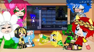 .°•Реакция Poppy playtime на тт.°•Gacha club