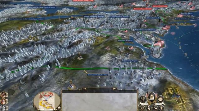WAR WITH SPAIN! Empire Total War: Darthmod - USA Campaign #7 смотреть онлайн