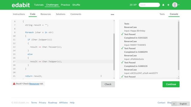 C# Case Reversal problem under 5 minutes смотреть онлайн
