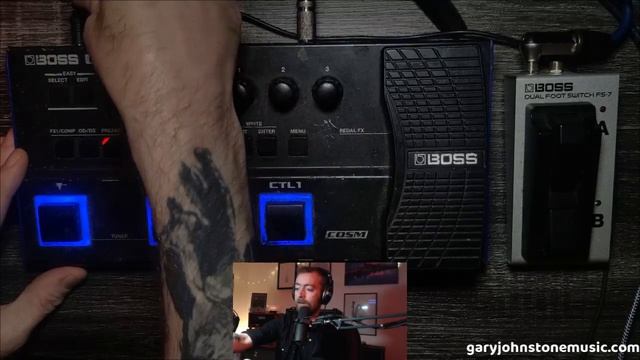 Boss GT1 tutorial - How to setup like a stomp box board смотреть онлайн