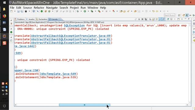 SpringFramework 48 Spring JdbcTemp queryForXXX methods and batchUpdatesql,batchUpdatesql,BatchPre смотреть онлайн