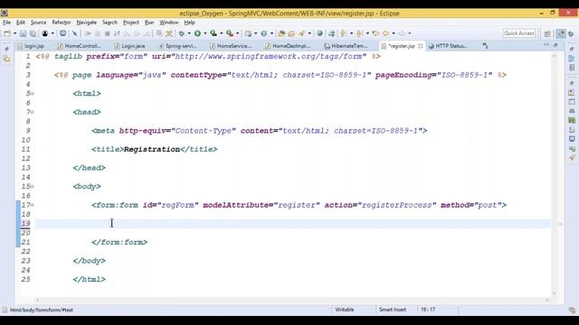Spring MVC Registration Page by Suresh смотреть онлайн