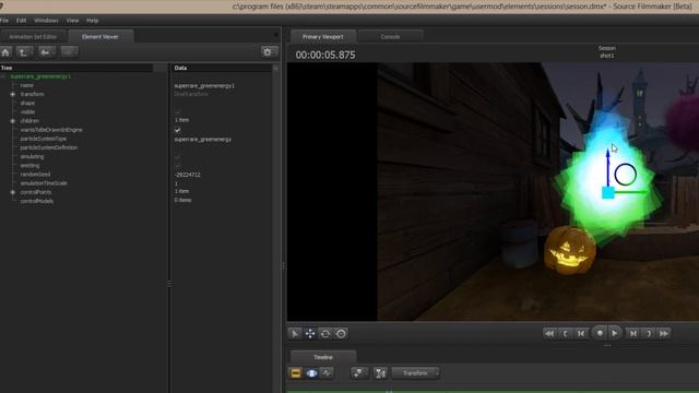 SFM - Fixing SFM Particle System Effects using Animation Set Editor and Element Viewer смотреть онлайн