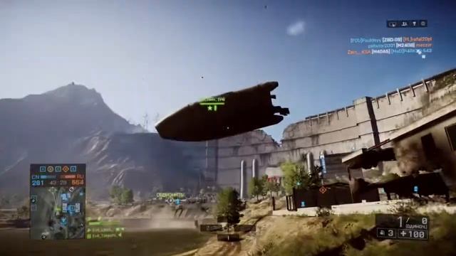 Баг с лодкой в Battlefield 4 смотреть онлайн