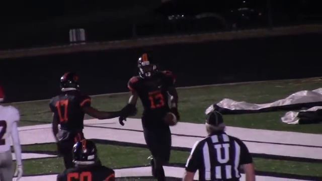 Poppy Brown to LaMarcus Morton, 6-Yard Touchdown Pass in Diboll-Gilmer Game смотреть онлайн