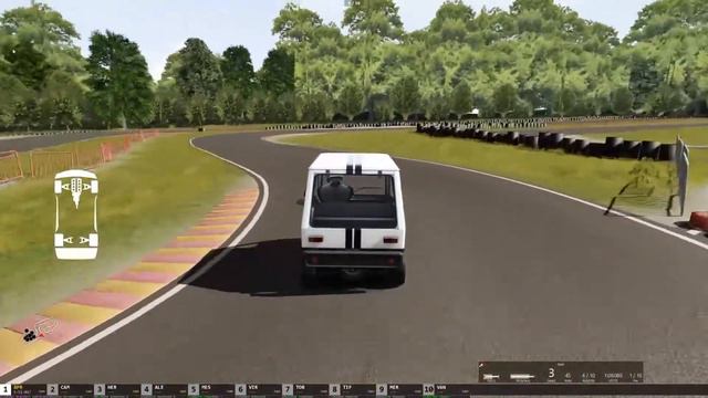 Assetto Corsa | Ligier JS8 race on a karttrack | Try it !!!! смотреть онлайн