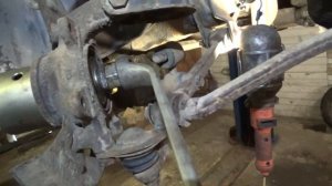 ВАЗ 2108 -15.Замена переднего ступичного подшипника.Всё просто.