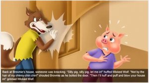 The story of Three Little Pigs In English Talking Before Sleep For Kids
