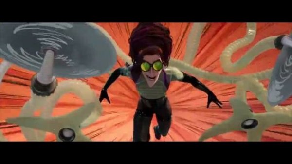 All scenes of Dr. Olivia Octavius (Doc Ock) in Spider-Man: Into the Spiderverse