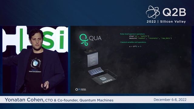 Q2B 2022 SV | Unified Quantum-Classical Computers | Yonatan Cohen | Quantum Machines смотреть онлайн