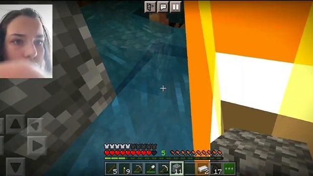 выживание в майнкрафт//5 часть//?С ВЕБКОЙ смотреть онлайн