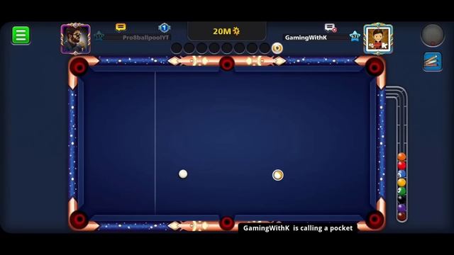 Starry Night 3 Cue Level Max ? I met Gaming With K on 9 ball pool ? Pro 8 ball pool смотреть онлайн