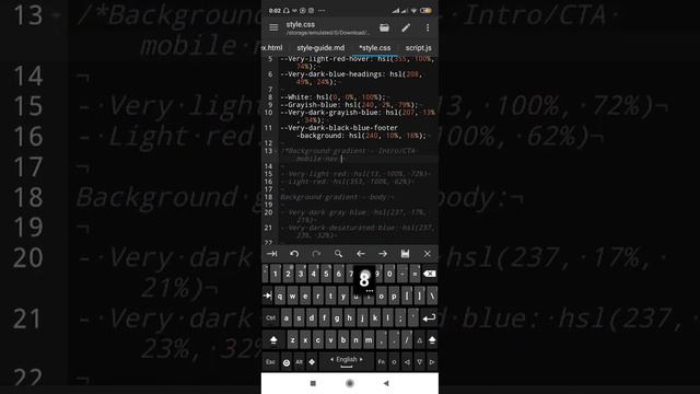Blogr landing page main (part I) | Frontend mentor challenge (html&css, js) on a phone. Верстка смотреть онлайн