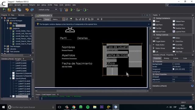 Estilo Windows 10 ventana - Java Swing - Netbeans Ejemplo(Opacidad) смотреть онлайн