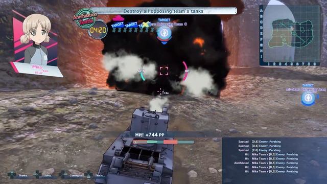 [PS4] Girls Und Panzer: Dream Tank Match video review (outdated) смотреть онлайн