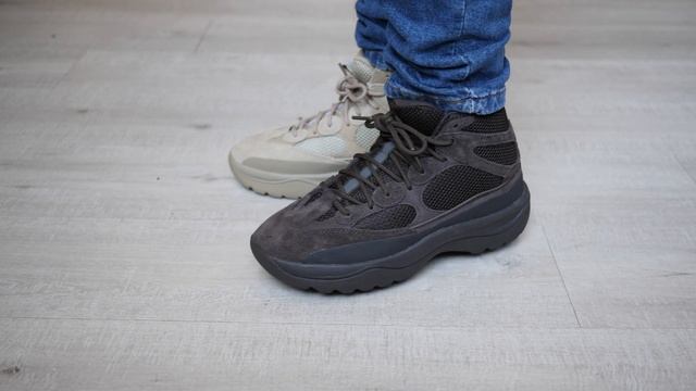 Which Is Better? Adidas Yeezy Desert Boot 'Oil vs Rock' Unboxing & On Feet (2021) смотреть онлайн