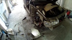 Ваз2110#Ремонт переднего правого стакана#Часть2