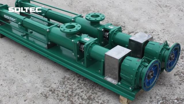 Винтовой шнековый насос SOLTEC ® BN063S04HZX для перекачивания нефтешламов