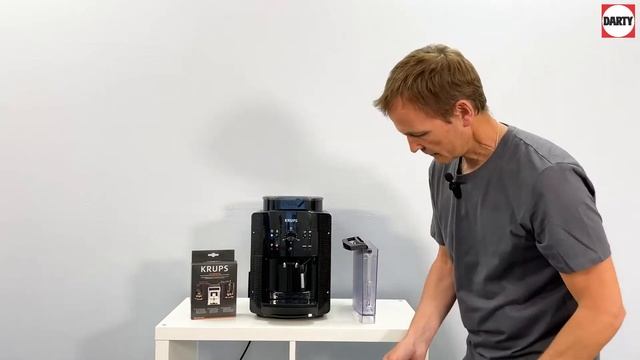 Mise en service de l'expresso à broyeur Krups EA81 смотреть онлайн