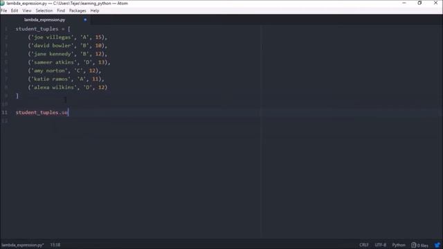 Lambda Expressions Python Programming Tutorial смотреть онлайн