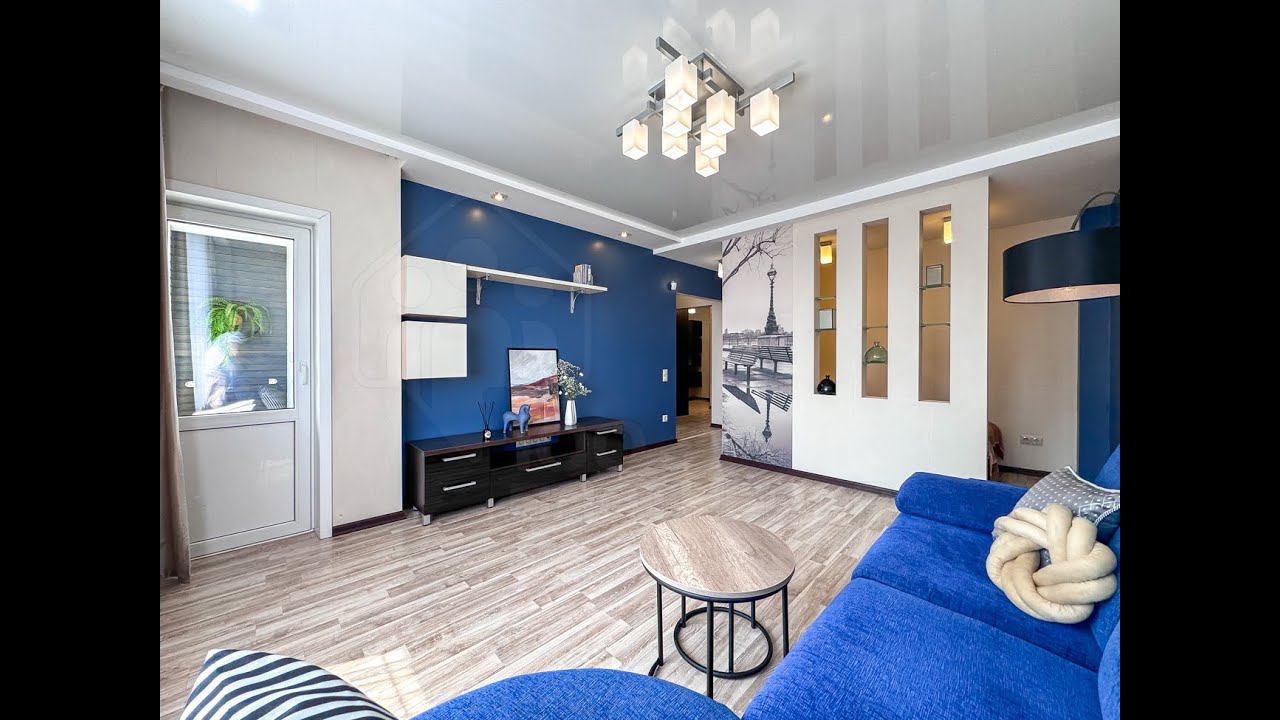 Рум-тур по 1-комнатной квартире в Солнечном (аренда) смотреть онлайн