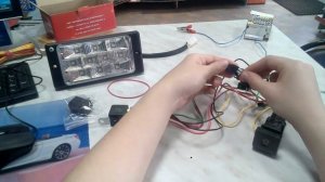 Монтажный набор для подключения противотуманных фар Ваз 2110, 2112