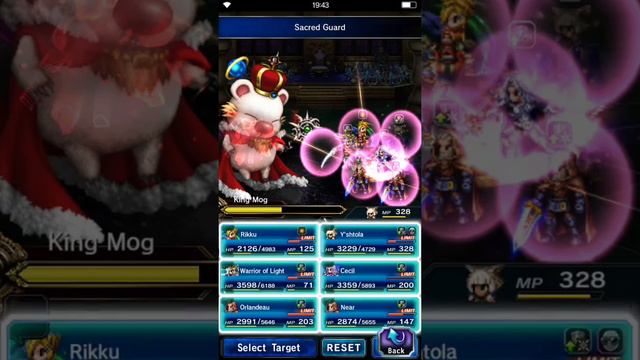 Final Fantasy Brave Exvius - King Mog Counterattack смотреть онлайн
