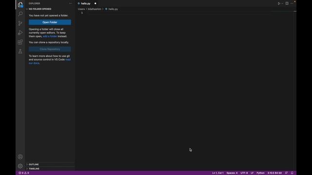 Hello World! | How to create the Hello World Program in Python | BTheCoder смотреть онлайн