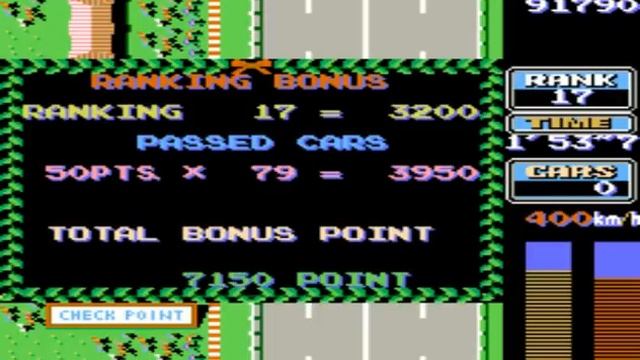 Road Fighter Arcade Walkthrough Playthrough смотреть онлайн