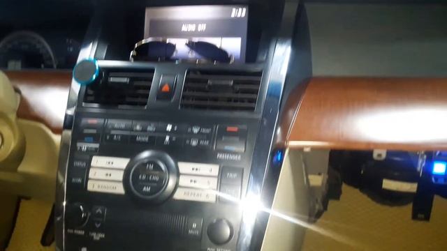 Ниссан тиана. установка алпайн 92