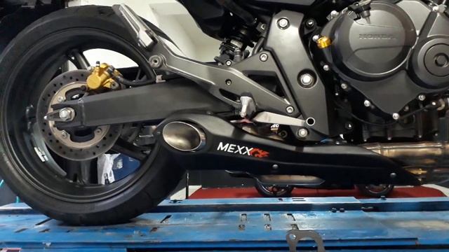 Escapamento Esportivo Mexx - CB 600F HORNET смотреть онлайн