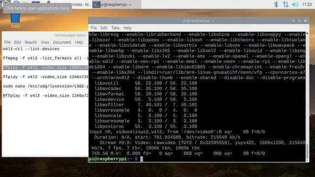 Viewing USB Microscope on Raspberry Pi using FFmpeg смотреть онлайн
