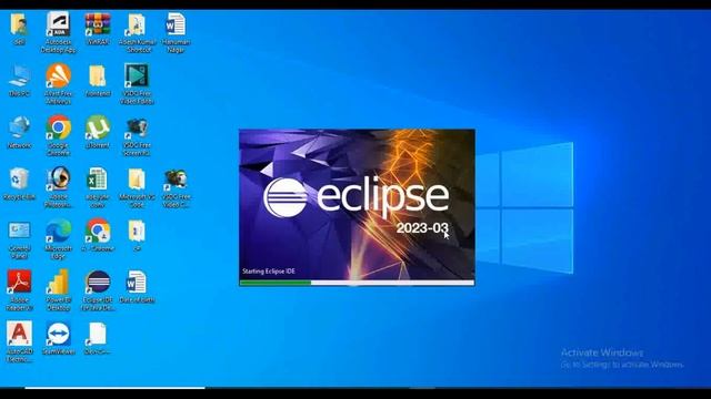 Download and Install Eclipse IDE for Java in window 10 and run a java program смотреть онлайн