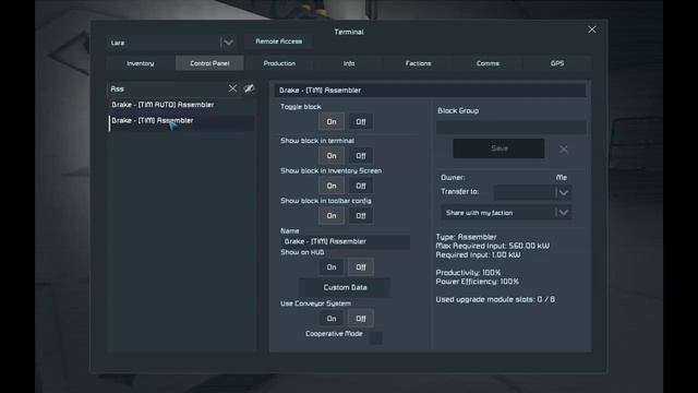Space Engineers - S02E10 - Drake, TIM & Automation