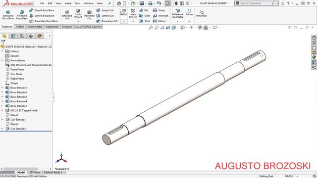 SOLIDWORKS CENTRIFUGAL FAN 05 - 10 смотреть онлайн