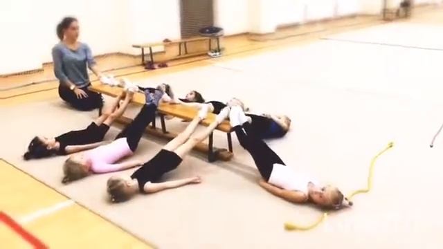 Художественная гимнастика видео с занятий смотреть онлайн