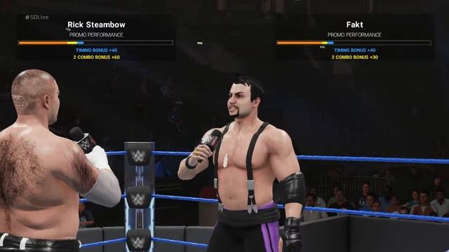 WWE SMACKDOWN. 1 Elimination. 3 Lap. Монолог Fact'a до боя смотреть онлайн